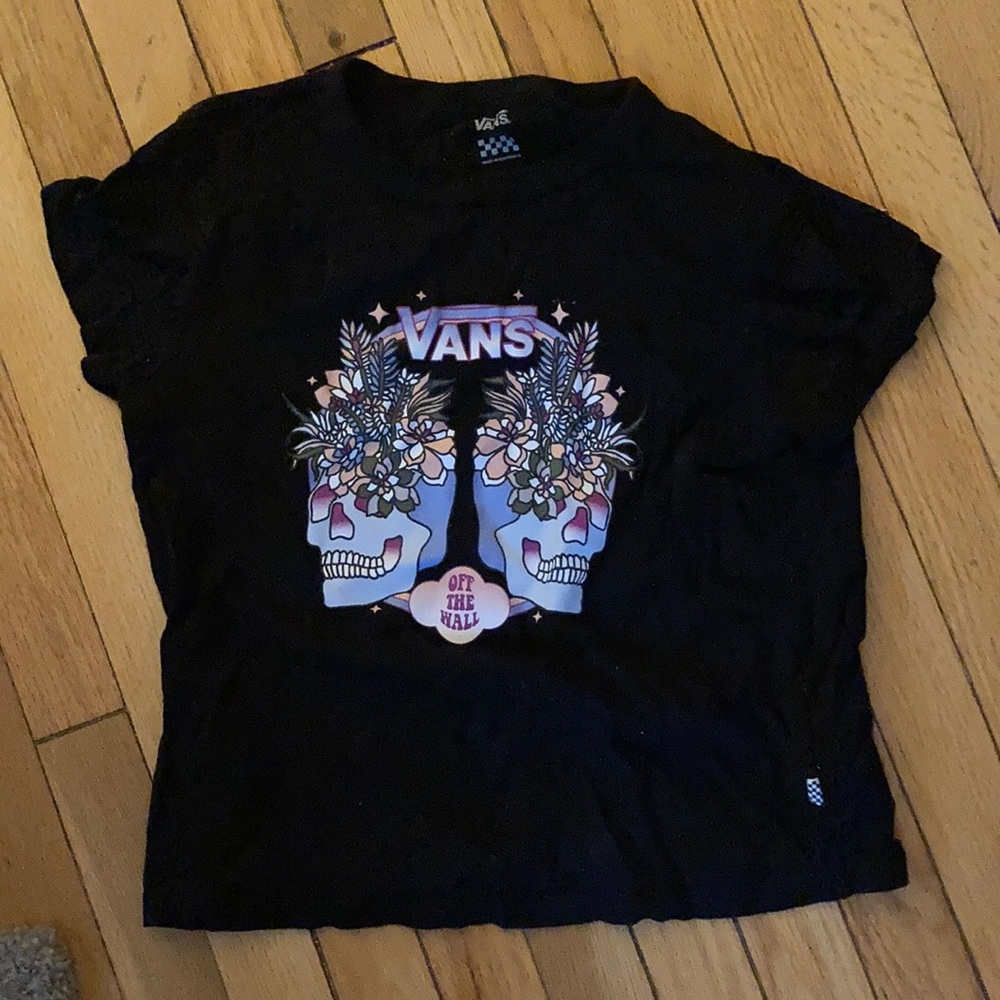 Vans skull tee